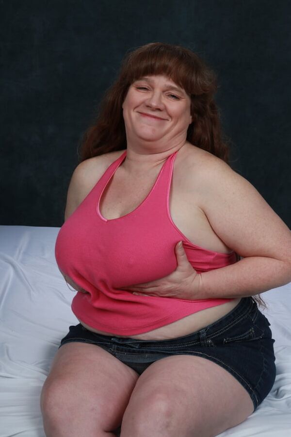 Sally In Red Granny panties