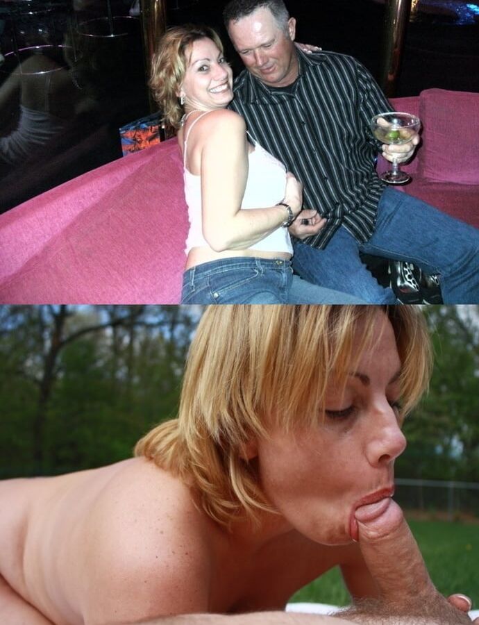 MILFs collage dressed undressed