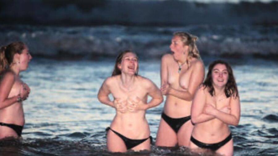 St Andrews skinny dipping