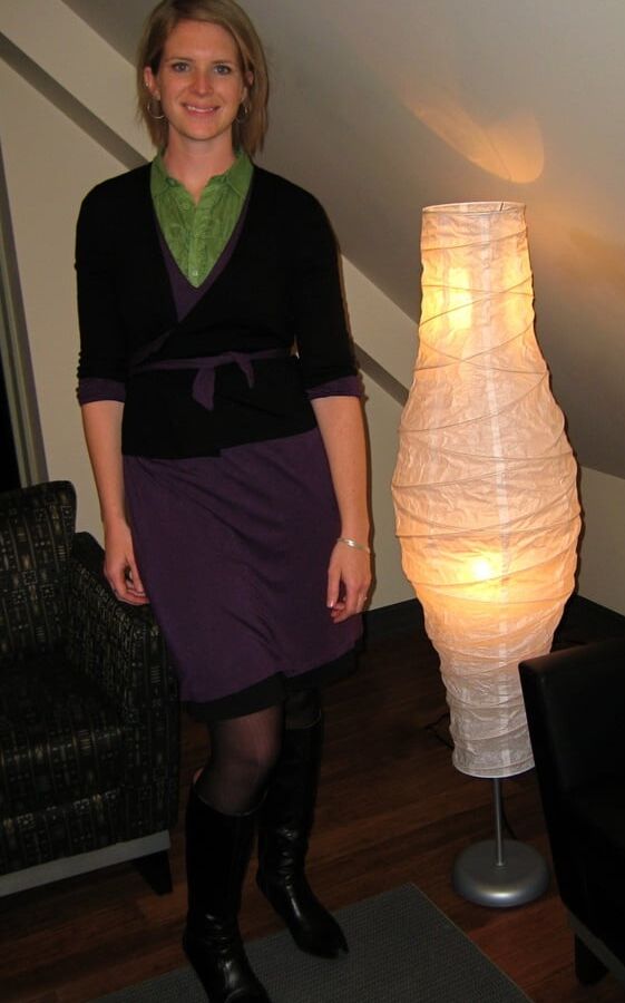 USA Fashionista Wife in Tights