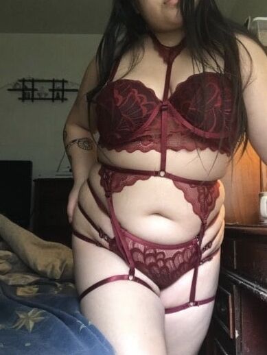 Horny in new lingerie