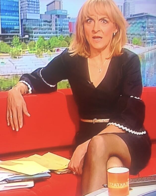 Stroking Nice And Hard For MILF Louise Minchin mmm Fuck