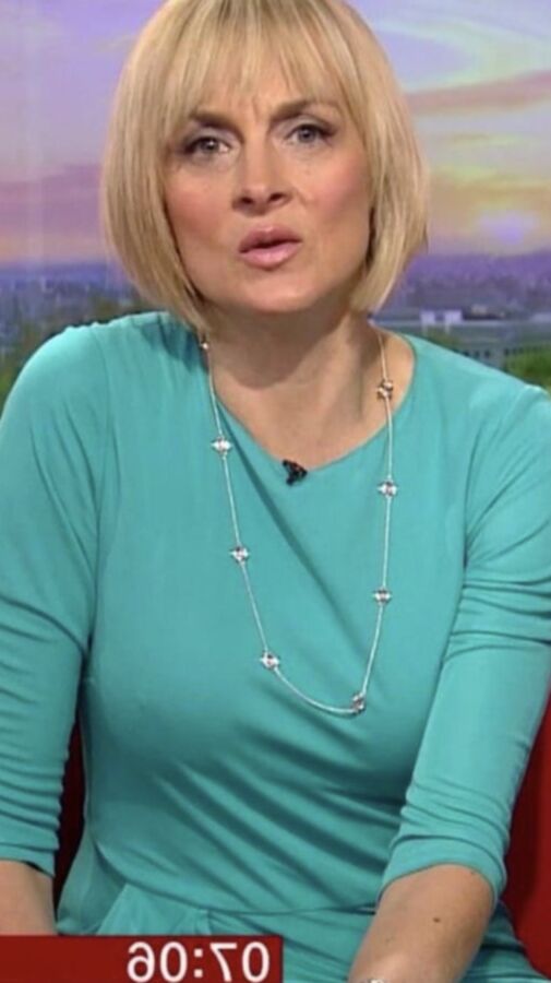 Stroking Nice And Hard For MILF Louise Minchin mmm Fuck
