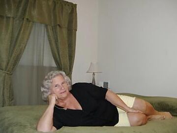 Mature grey haired