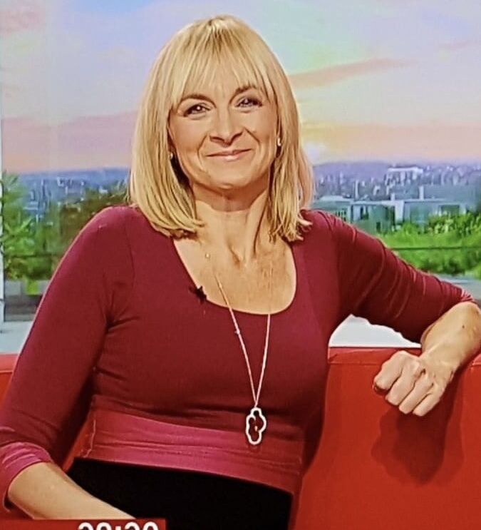 Stroking Nice And Hard For MILF Louise Minchin mmm Fuck