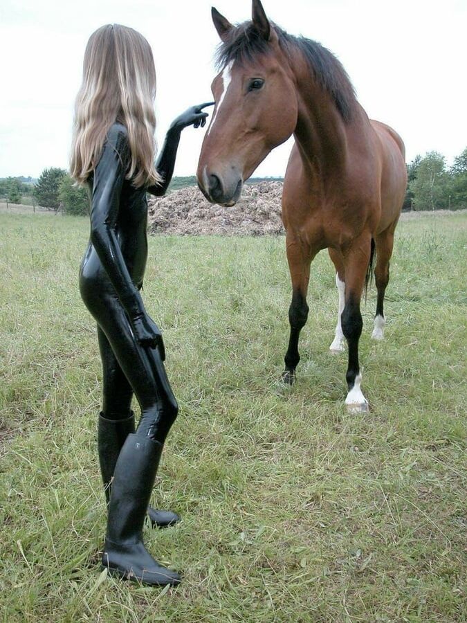 nice girls pvc latex