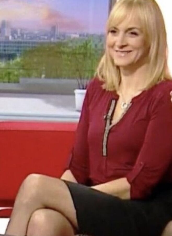 Stroking Nice And Hard For MILF Louise Minchin mmm Fuck