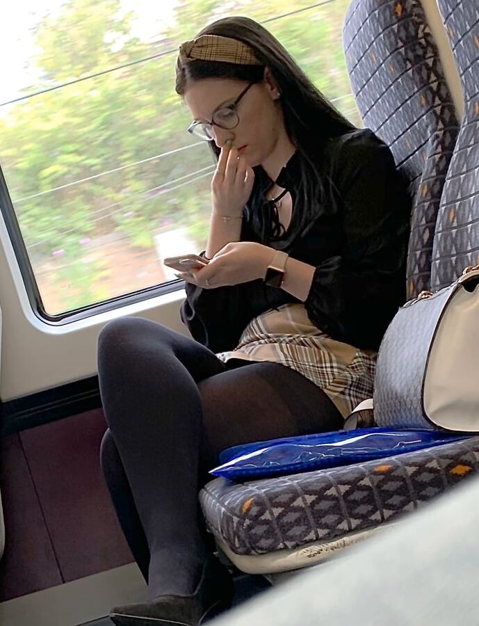 Slut smelling her fingers