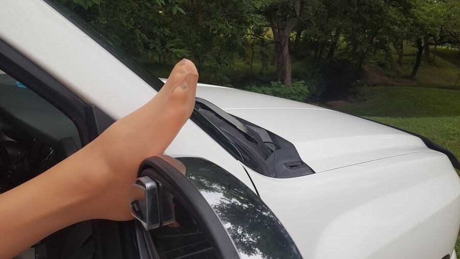 Cum ride along and cum on my nylons!!!