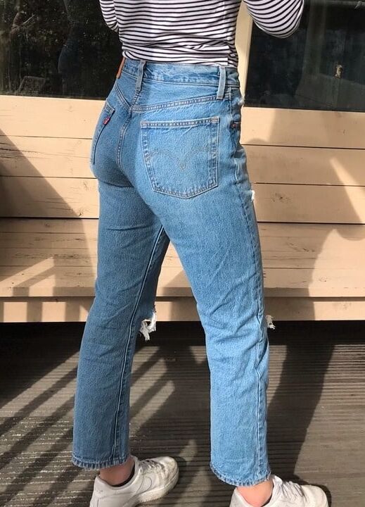 Feeding my Jeans Fetish ....
