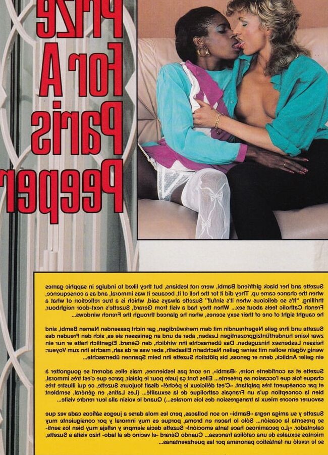 classic magazine - prize for a Paris peeper