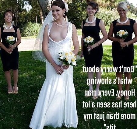 Hotwife and Cuckold Captions - Brides, Weddings and Honeymoo