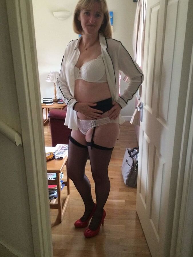 Because we love wife in stockings