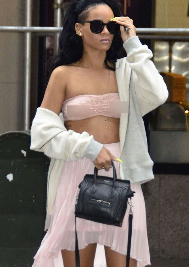 Rihanna Out and About