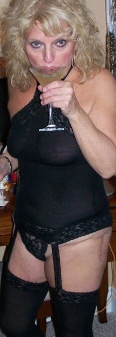 Black one-piece body suit,