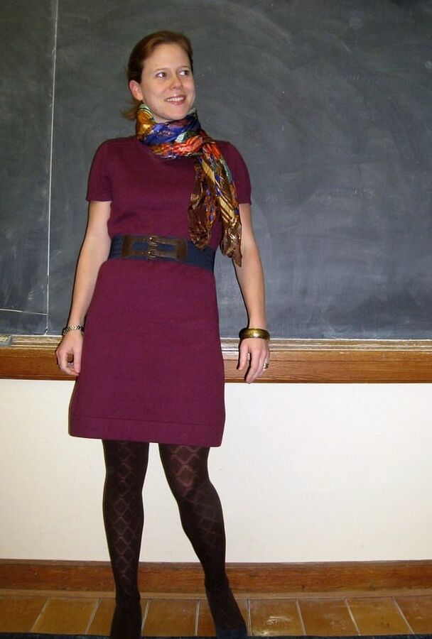 Pantyhosed Teacher