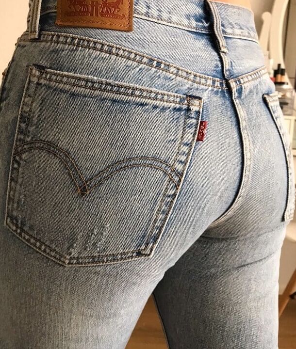 Feeding my Jeans Fetish ....