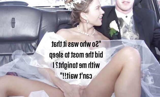 Hotwife and Cuckold Captions - Brides, Weddings and Honeymoo