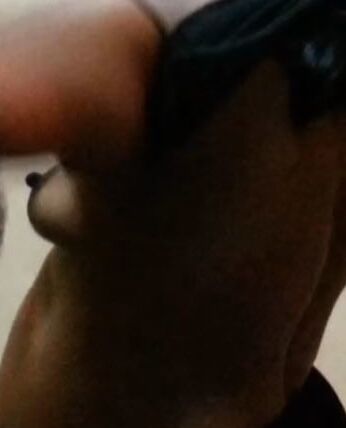 Spying Aunty with Big Nipples