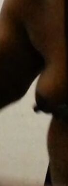Spying Aunty with Big Nipples