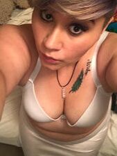 Cocksucker and chubby Luna exposed by her cucky husband