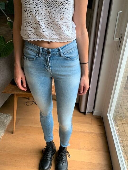 Feeding my Jeans Fetish ....