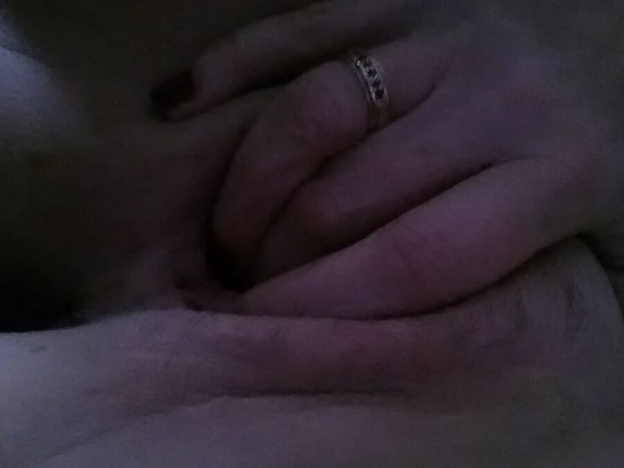 Slut smelling her fingers