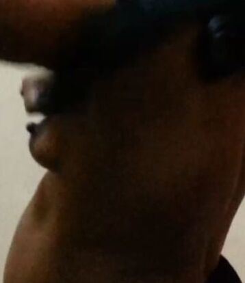 Spying Aunty with Big Nipples