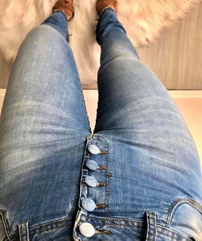Feeding my Jeans Fetish ....