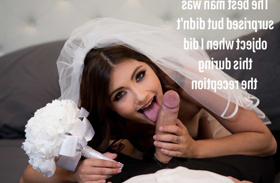 Hotwife and Cuckold Captions - Brides, Weddings and Honeymoo