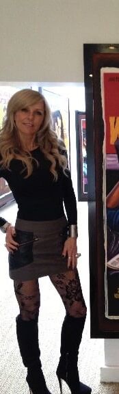 Female Celebrity Boots &amp; Leather - Celia Sawyer