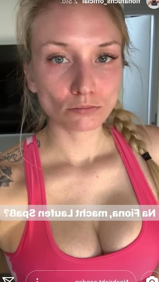Fiona Fuchs insta snap story