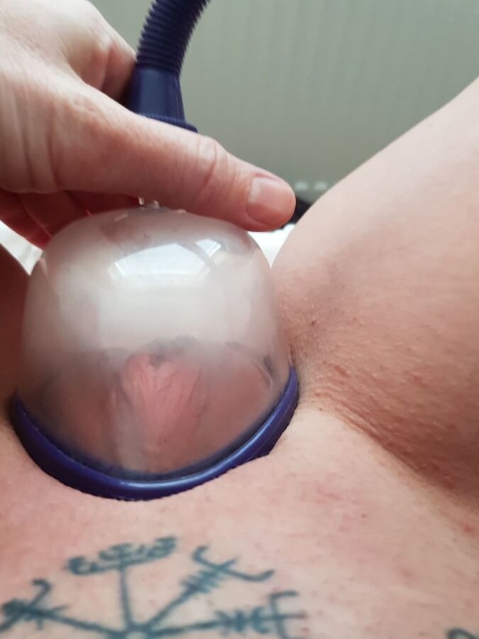 Wife at home solo