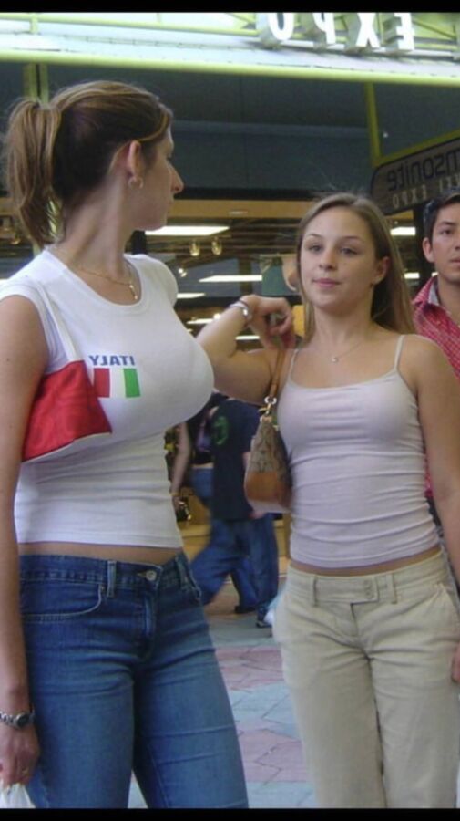 Hotties in vests or t shirts