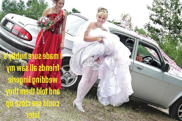 Hotwife and Cuckold Captions - Brides, Weddings and Honeymoo