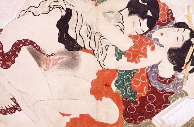 erotic japanese ukiyoe syunga