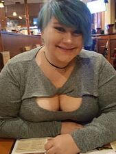 Cocksucker and chubby Luna exposed by her cucky husband
