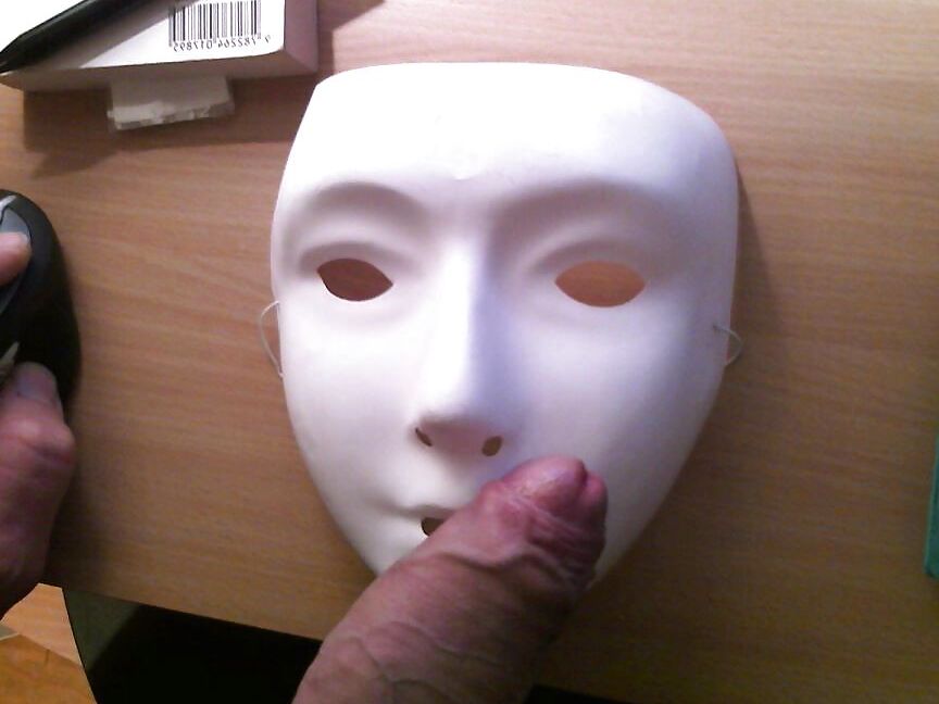 Mysti C with sleeping mask