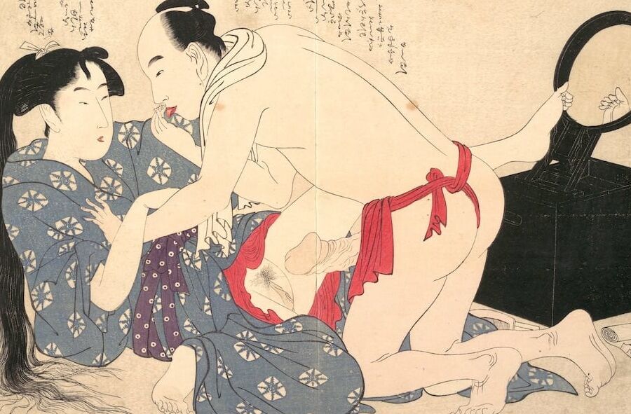 erotic japanese ukiyoe syunga