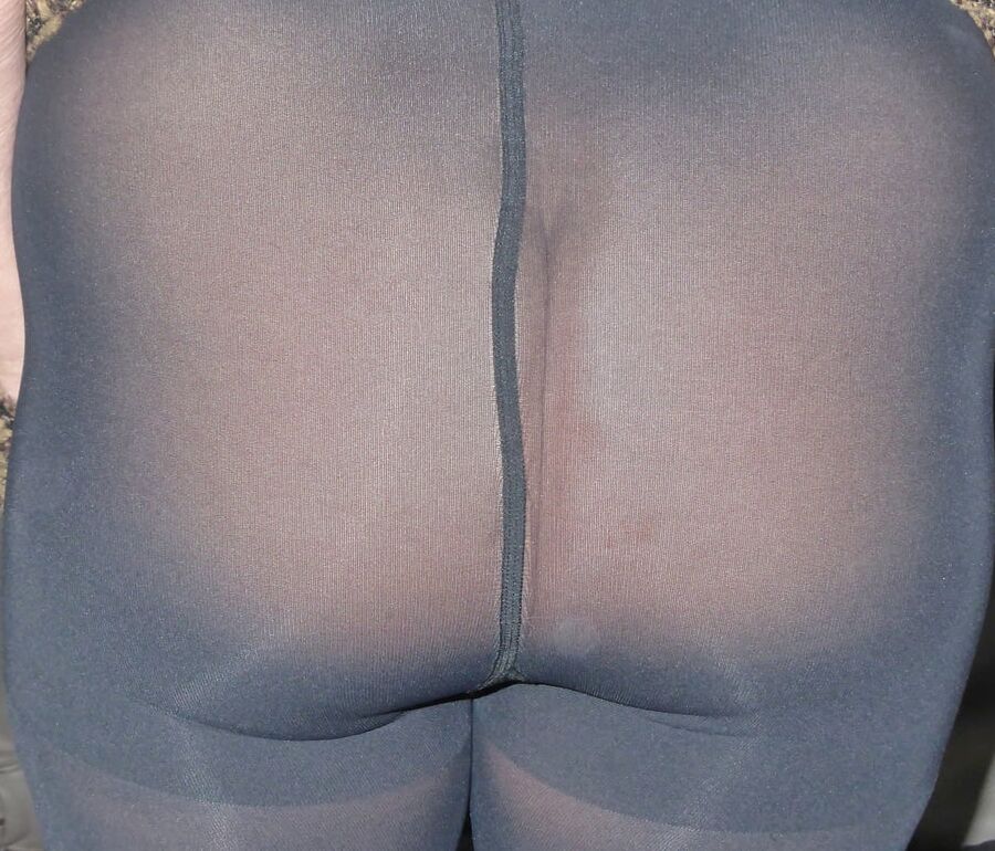Ass in nylon