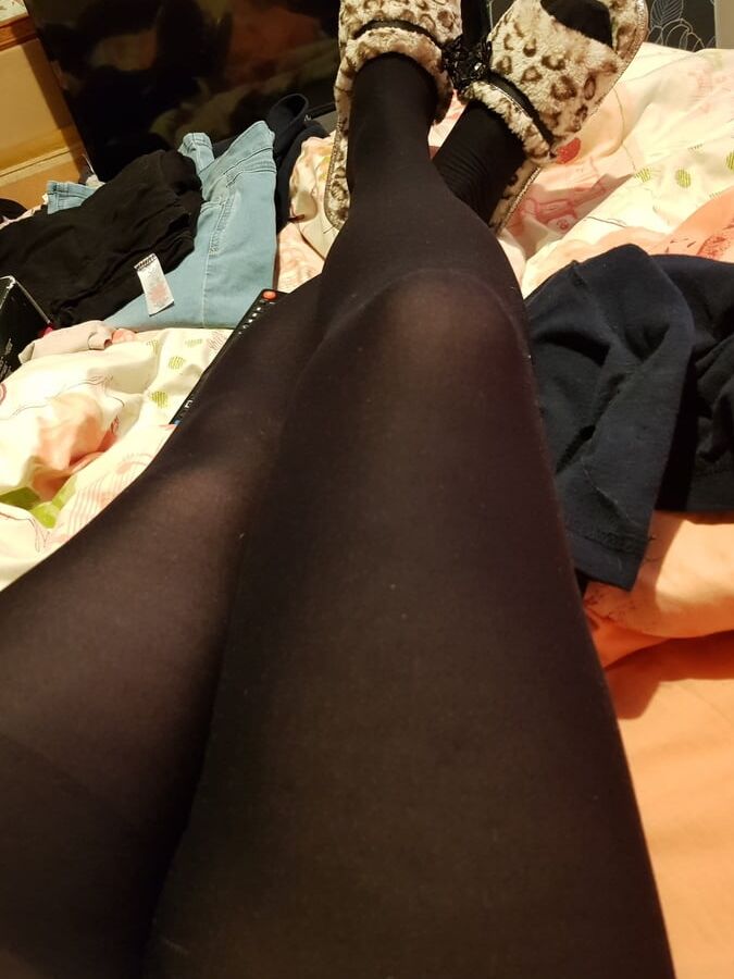 My sexy slippers and knickers
