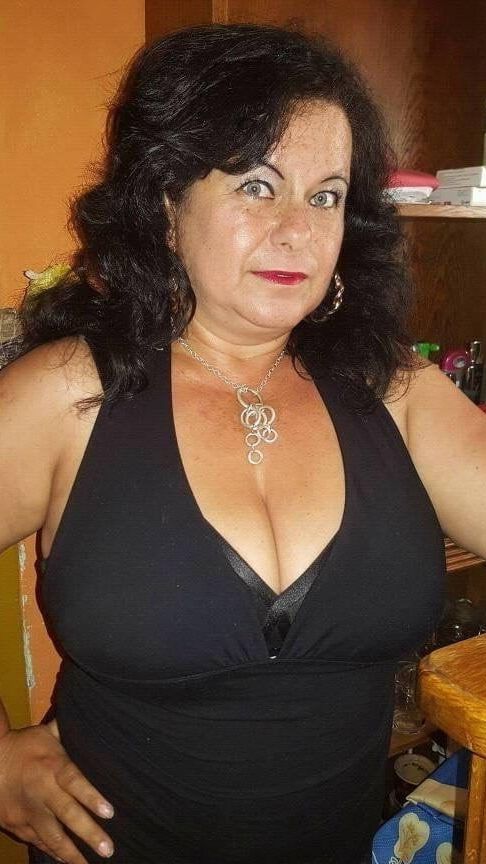 Clothed Granny - Big Boobs