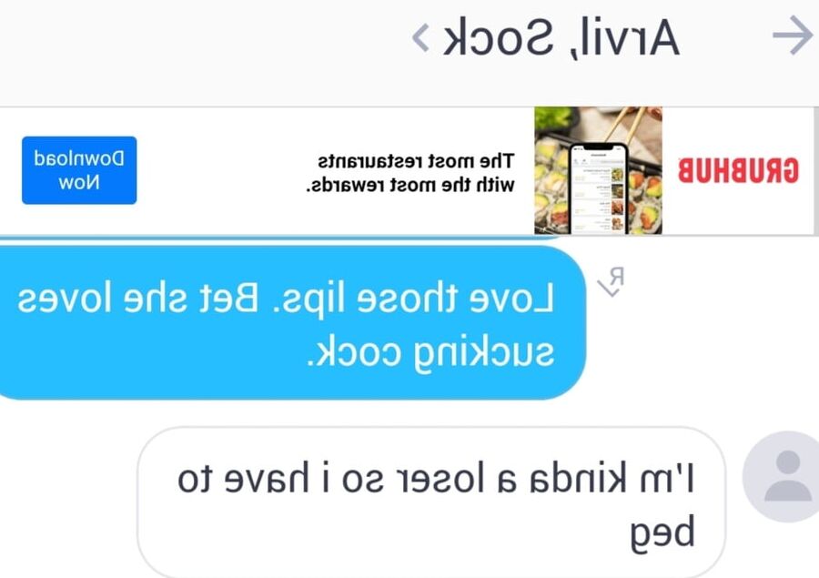 Pathetic cuck&;s gf exposed (part )
