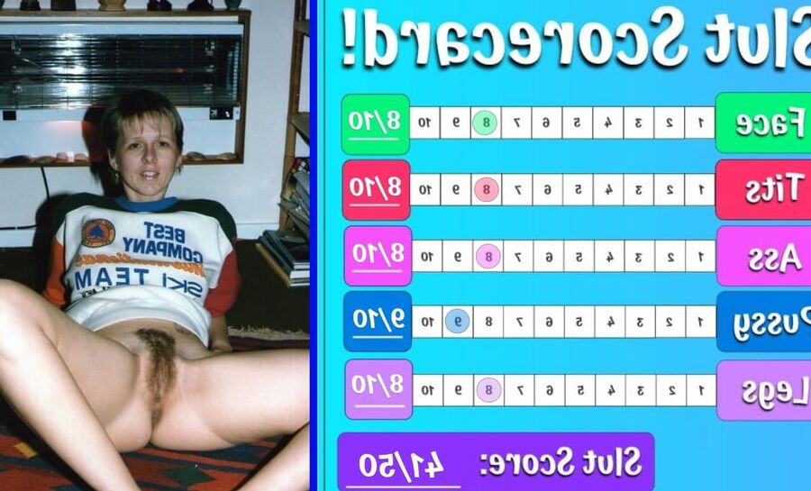 Slut Scorecard
