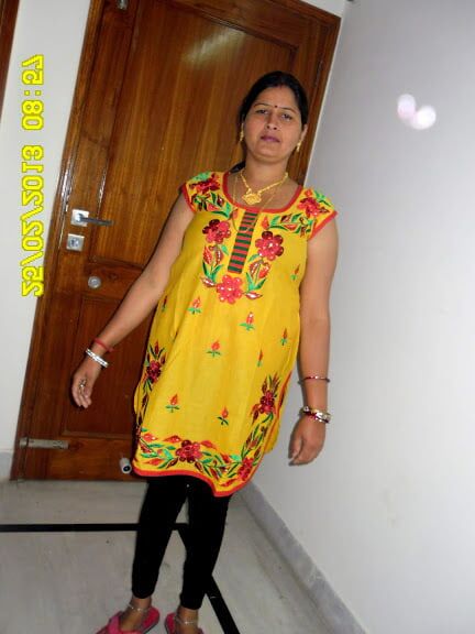 a beautiful aunty