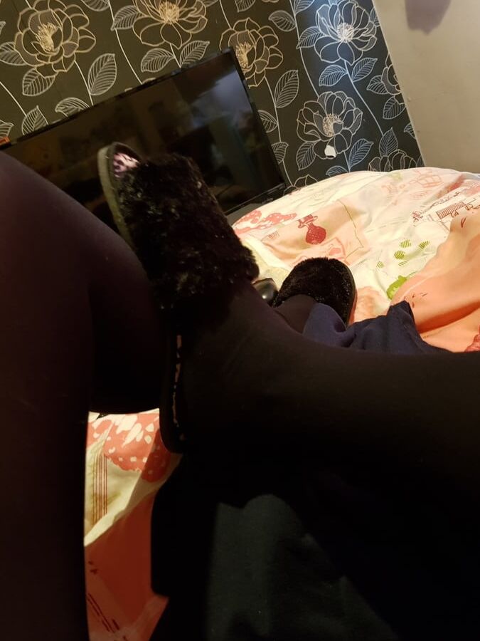 My sexy slippers and knickers
