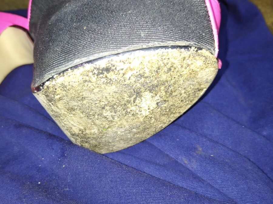 dirty shoes