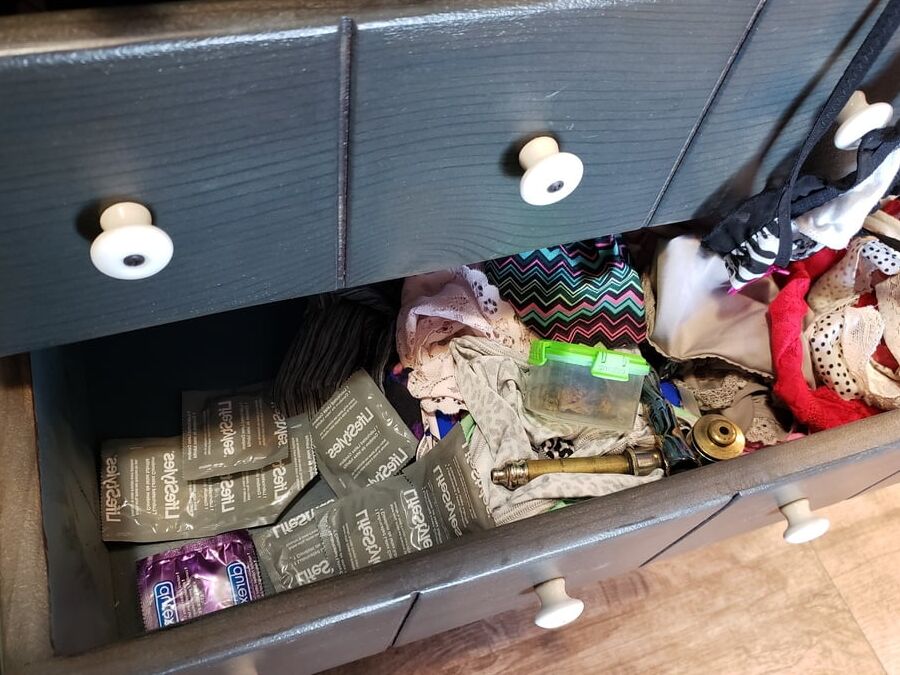New panties and bra.. panty drawer