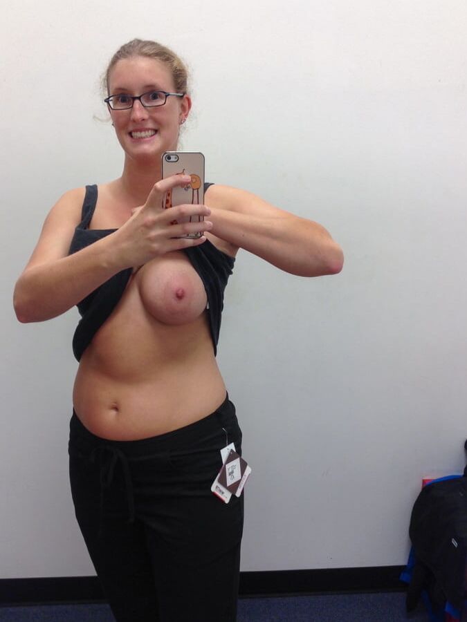 Sexy Nerdy Curvy Hairy Big Tit Nurse MILF Has Great Ass