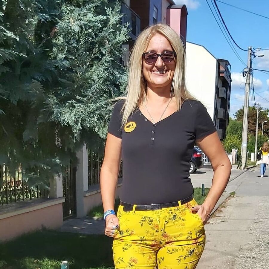 Serbian hot beautiful mature Jelena Nena